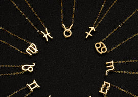 Zodiac Sign Pendant Necklace